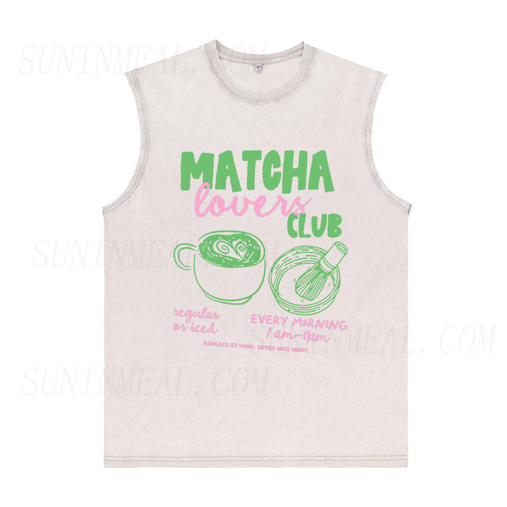 Matcha Lovers Club Unisex Tank Top