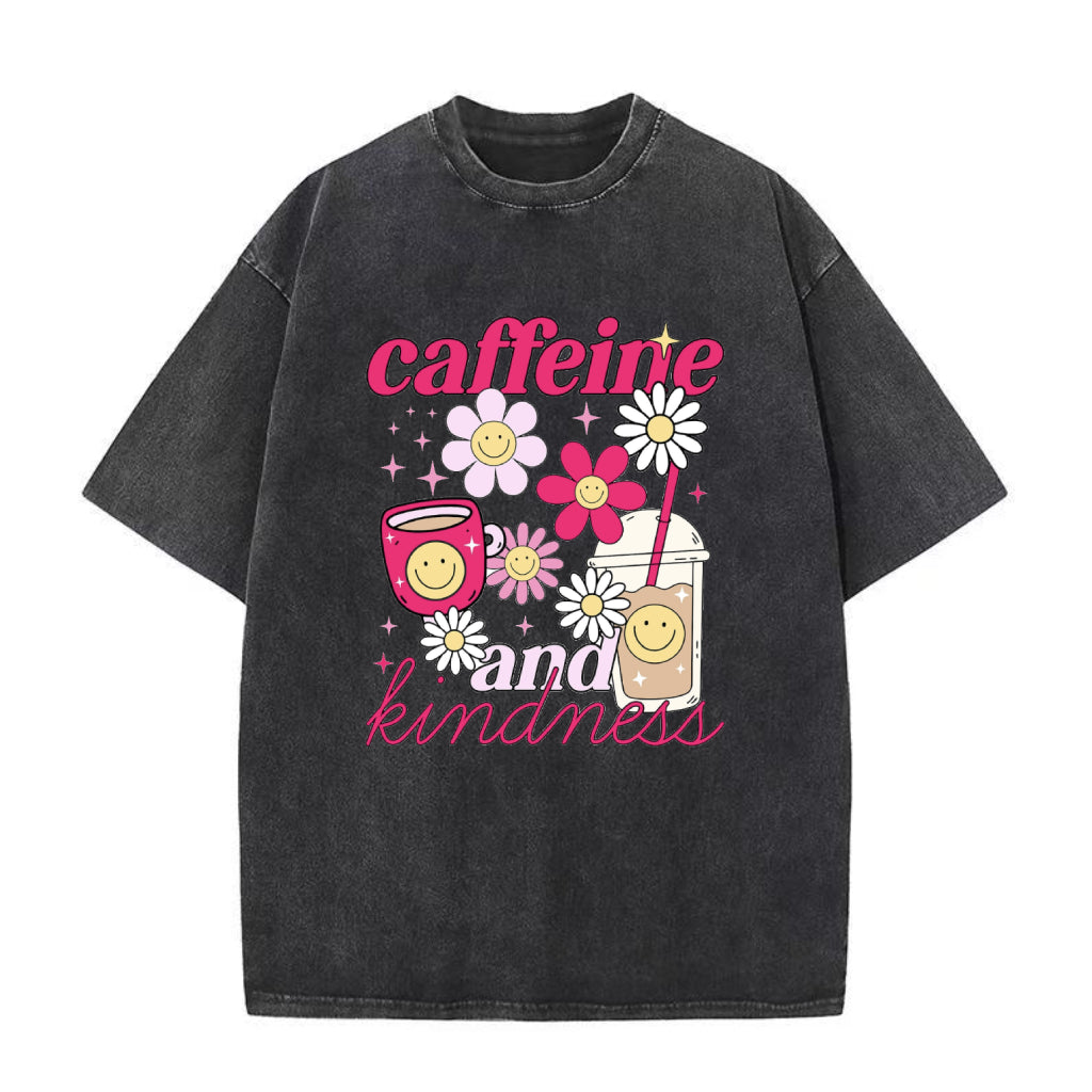 カフェインと優しさ ユニセックスTシャツ