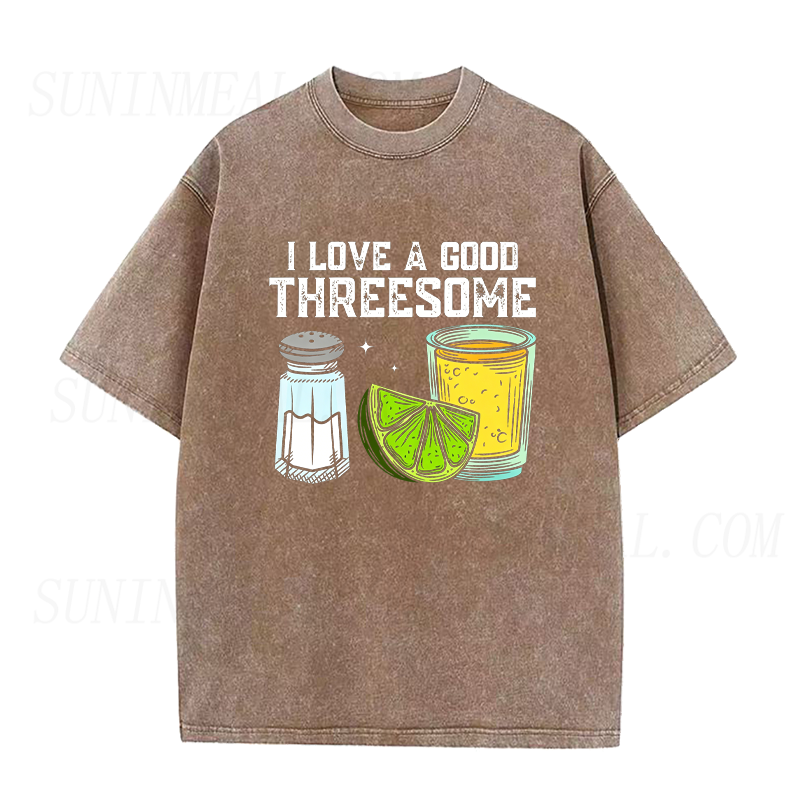 I Love A Good Threesome Unisex Tee