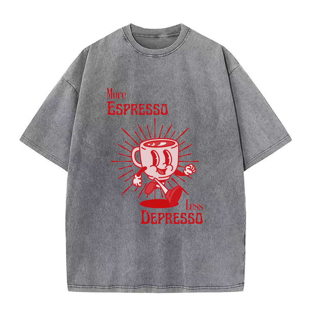 More Espresso Less Depresso Unisex Tee