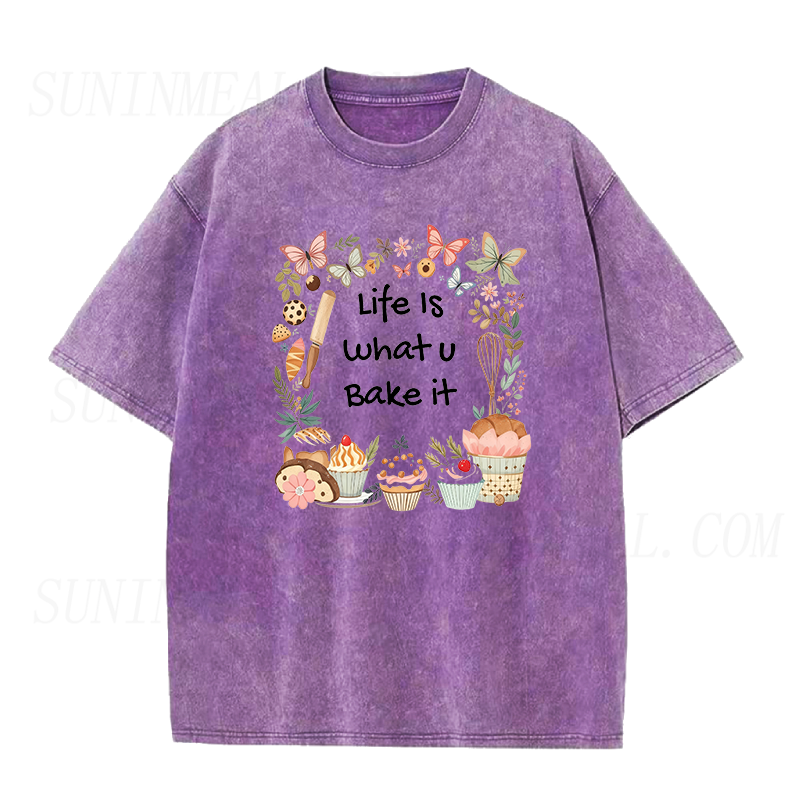 life is what u bake it Unisex Tee