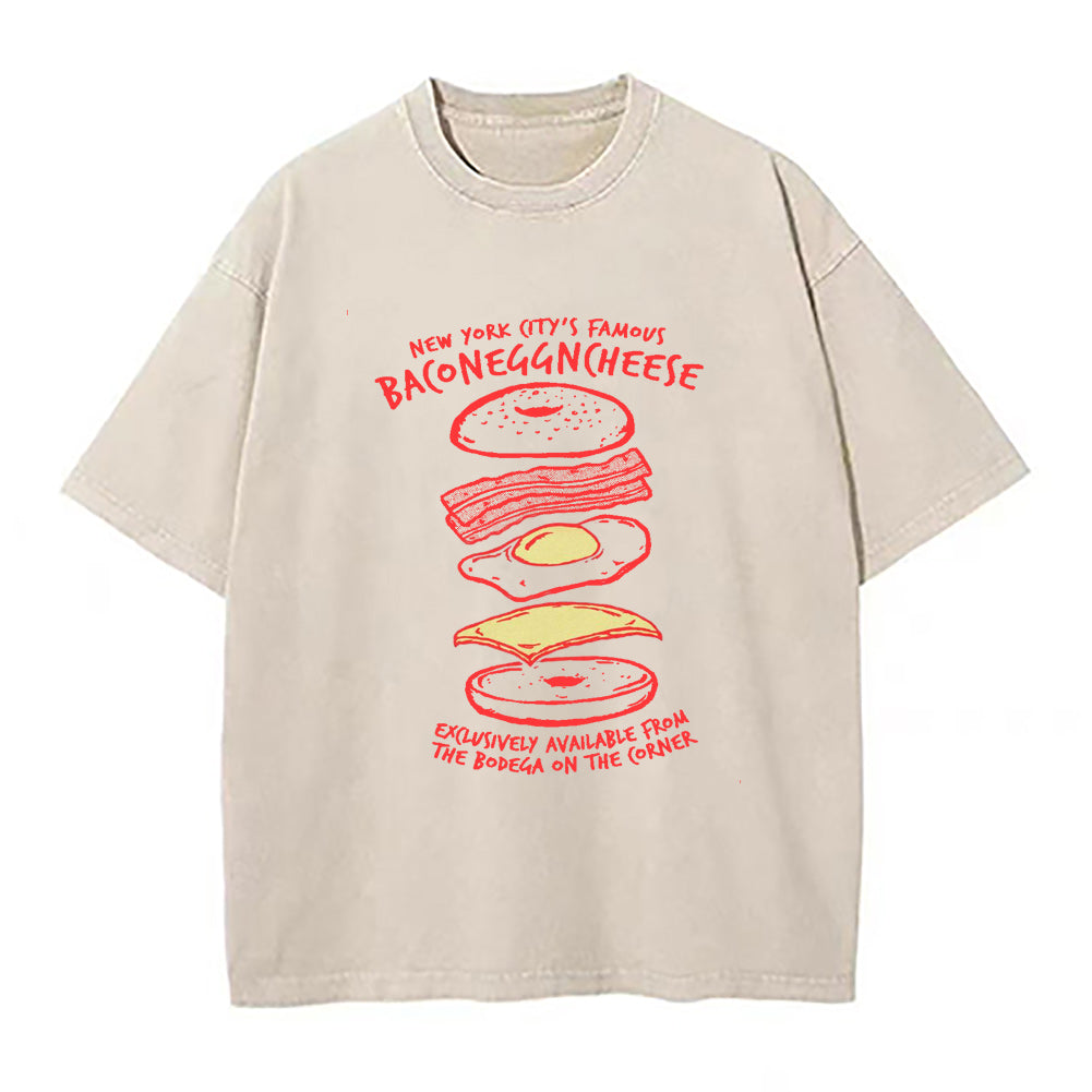 New York City Bacon, Egg and Cheese Unisex Tee