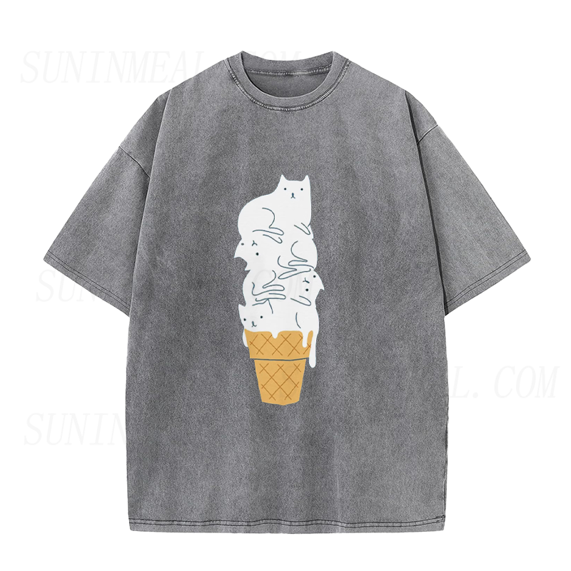 Ice Cream Cats Unisex Tee
