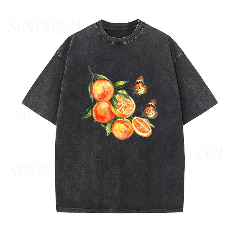 Oranges & Butterflies Unisex Tee