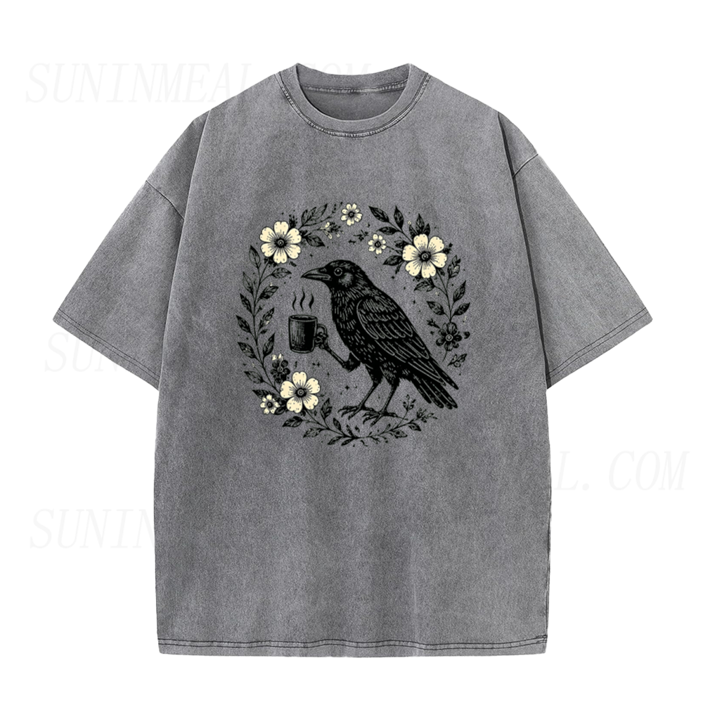 Raven Botanical Unisex Tee