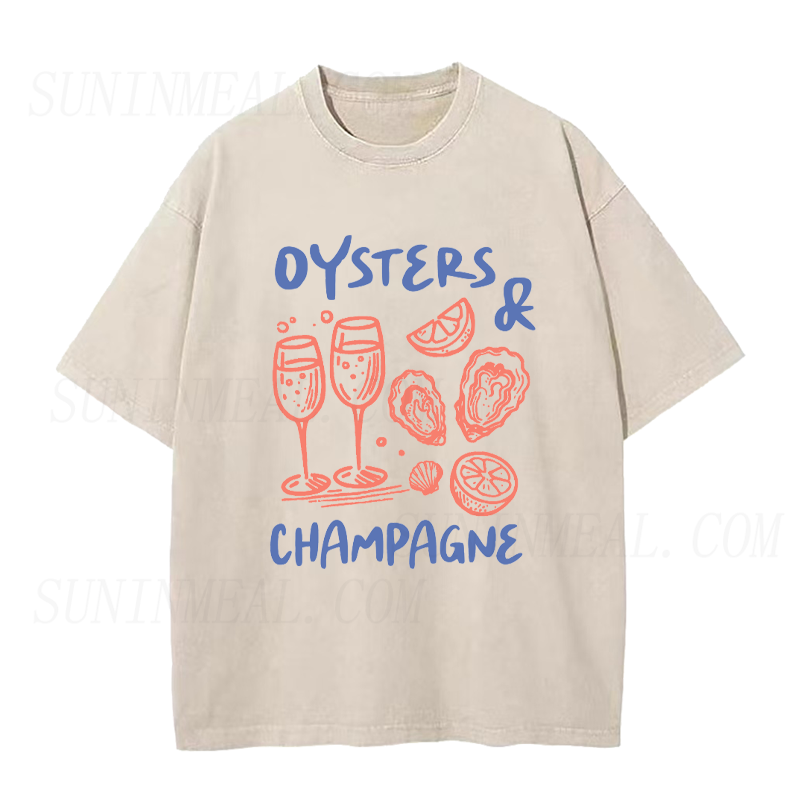 Oysters & Champagne Unisex Tee