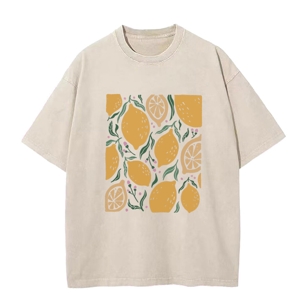レモンユニセックスTシャツ