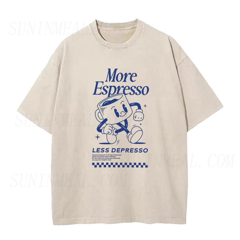 More Espresso Less Depresso Unisex Tee