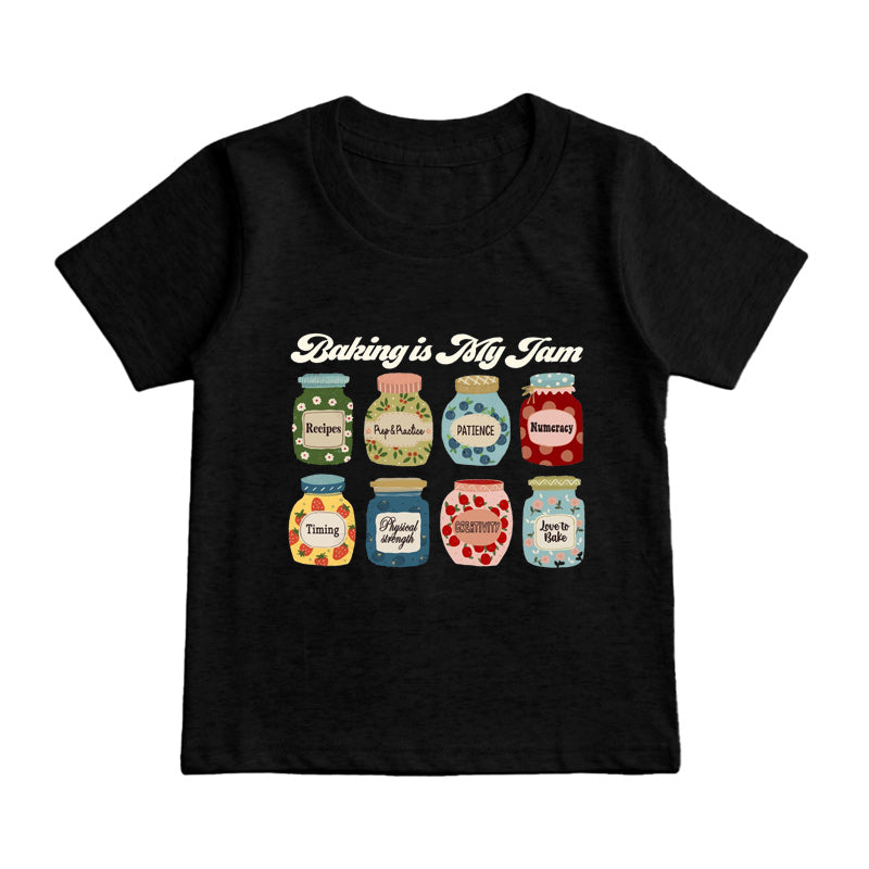 Baking is My Jam Kids T-Shirt