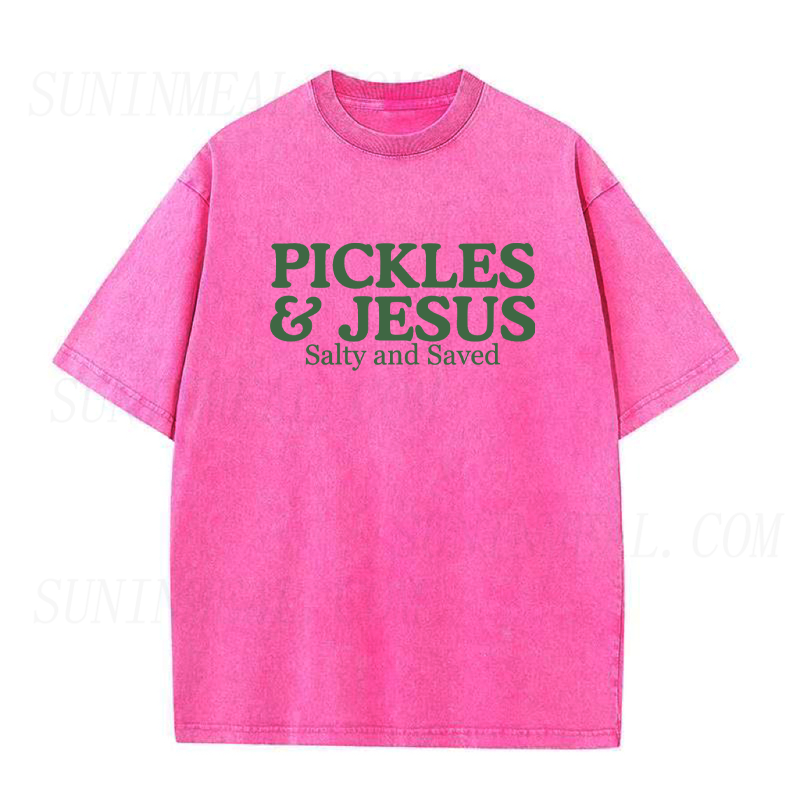 Pickles and Jesus Unisex Tee