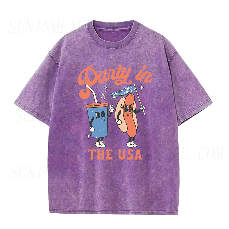 独立記念日ユニセックスTシャツ「You Look Like the 4 of July」