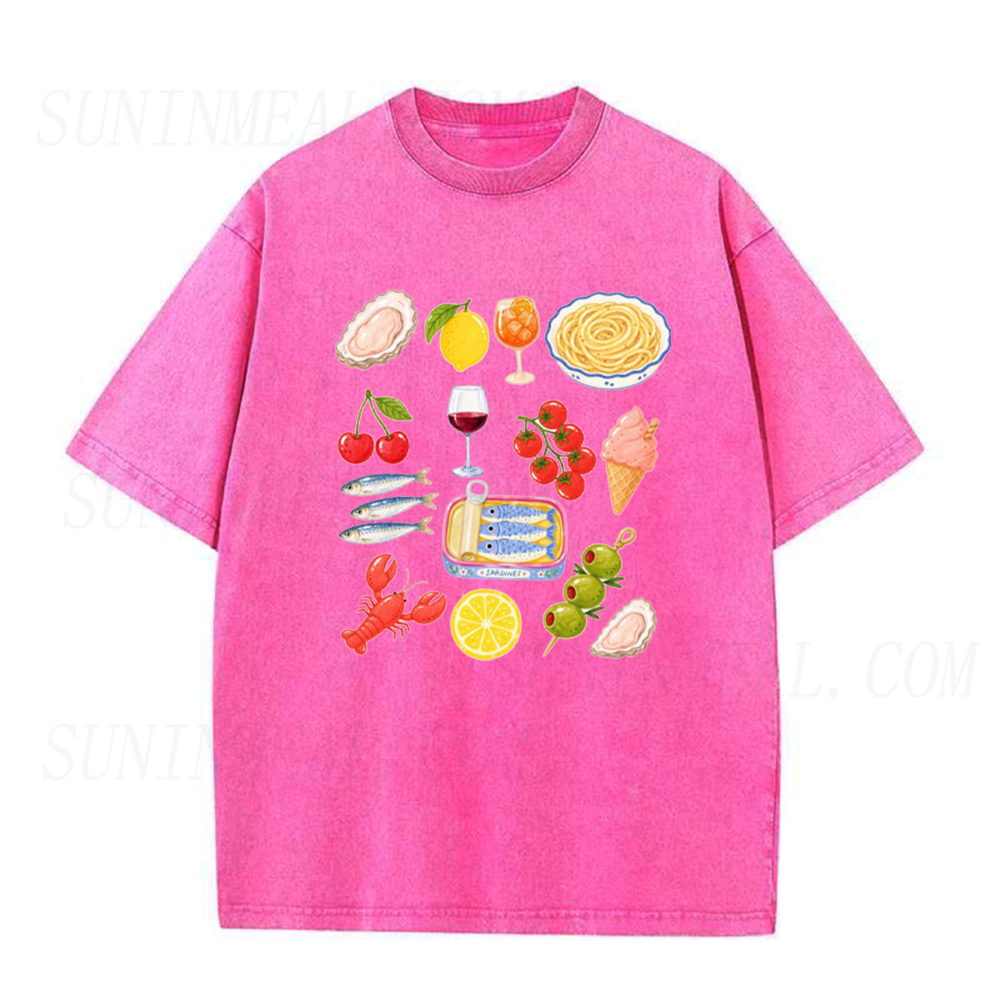 Mediterranean Food Lover Unisex Tee