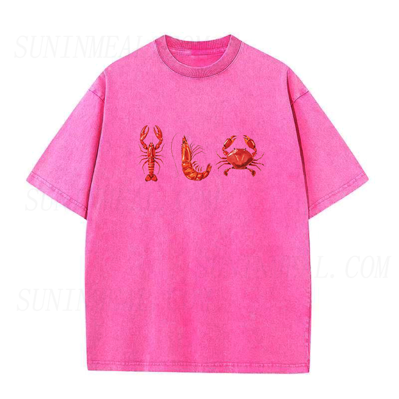 Lobster Shrimp Crab Unisex Tee