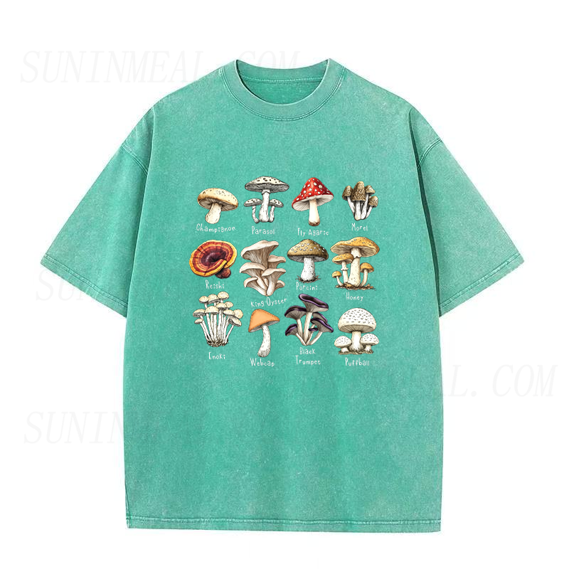 Mushroom Identification Unisex Tee