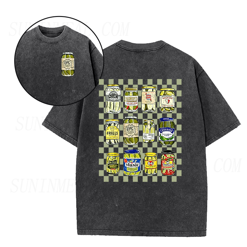 Vintage Pickle Jars Unisex Tee