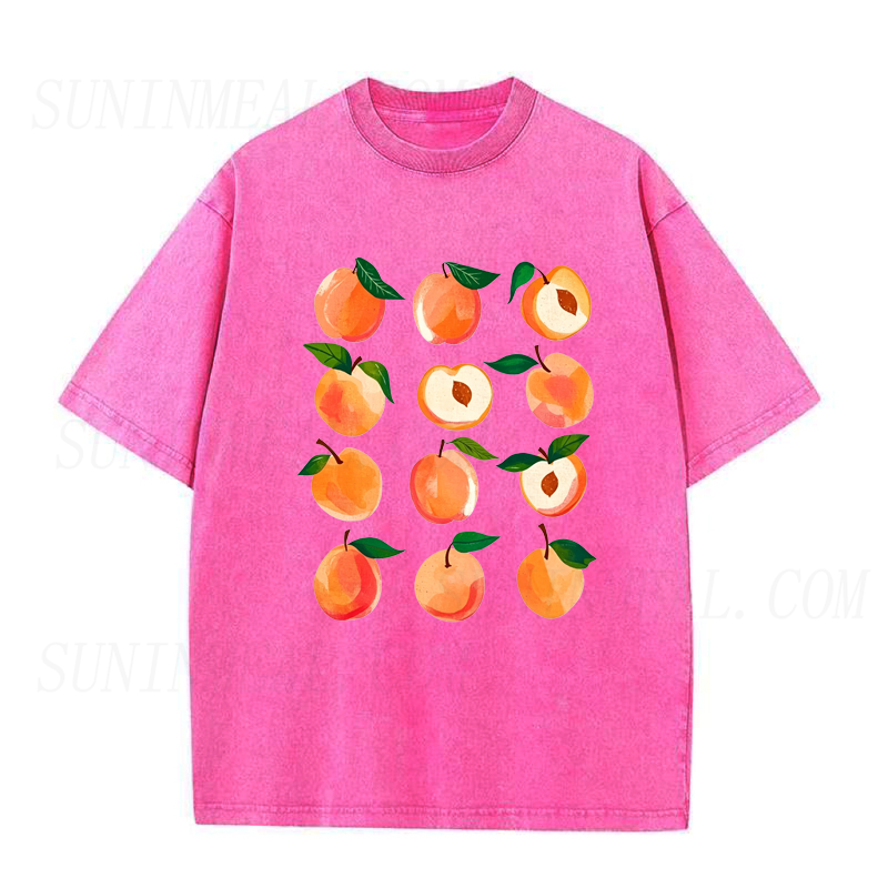 Summer Fruit Peach Unisex Tee