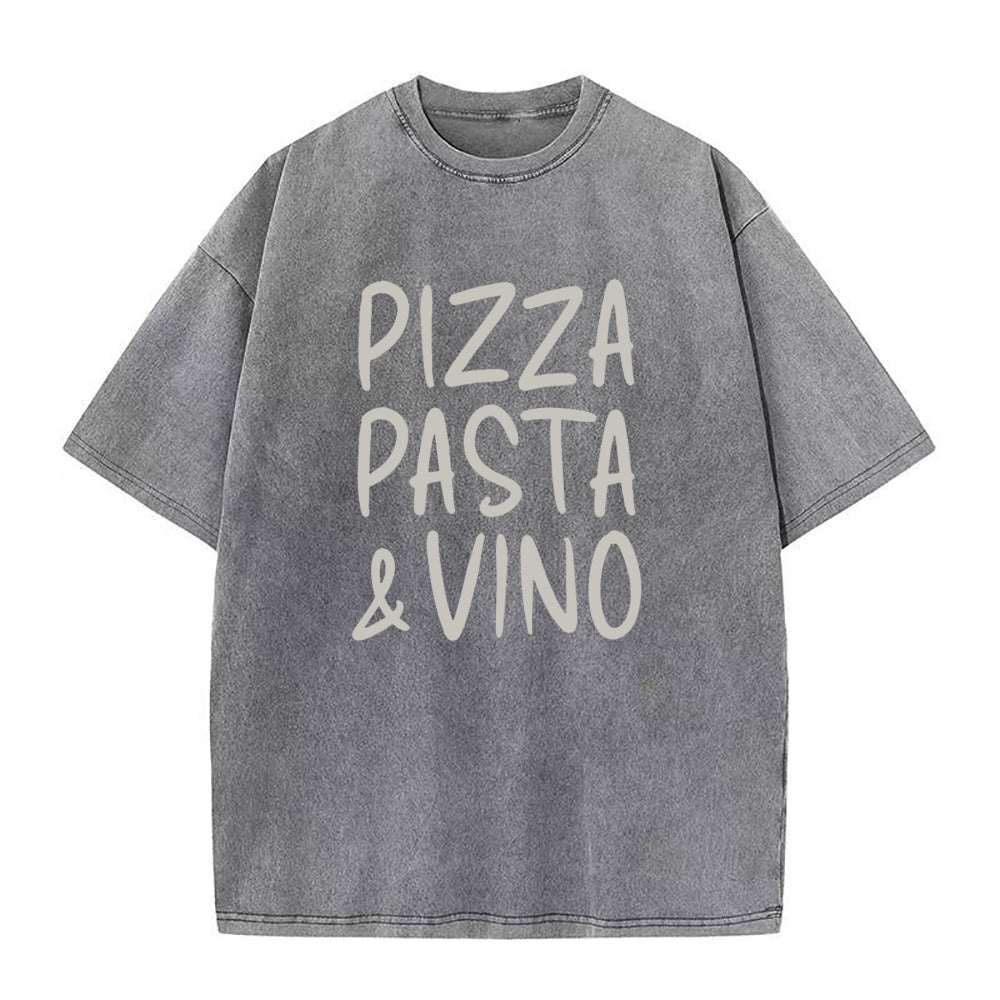 pizza pasta &vino Unisex Tee