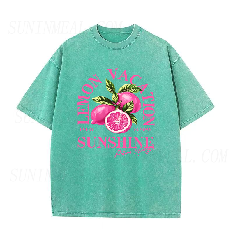 Lemon Vacation & Sunshine Unisex Tee
