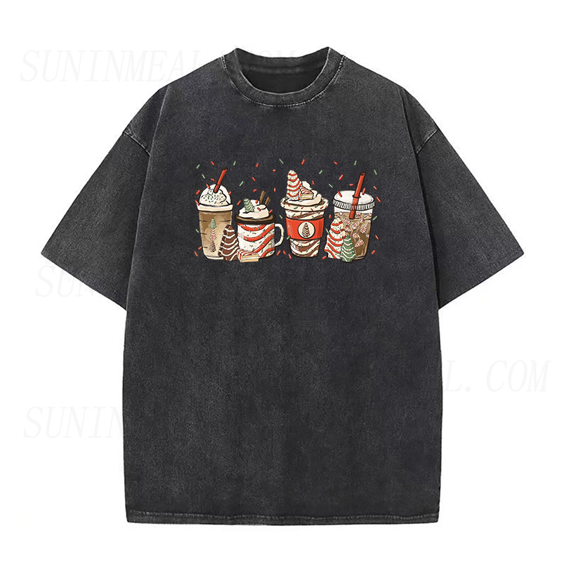 Christmas Tree Cake Coffee Unisex Tee