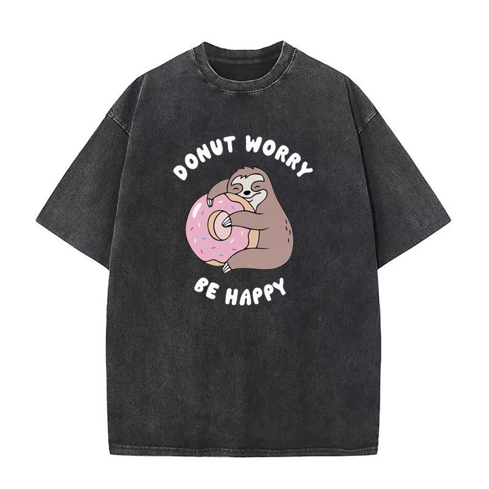ドント・ウォーリー・ビー・ハッピー ユニセックスTシャツ