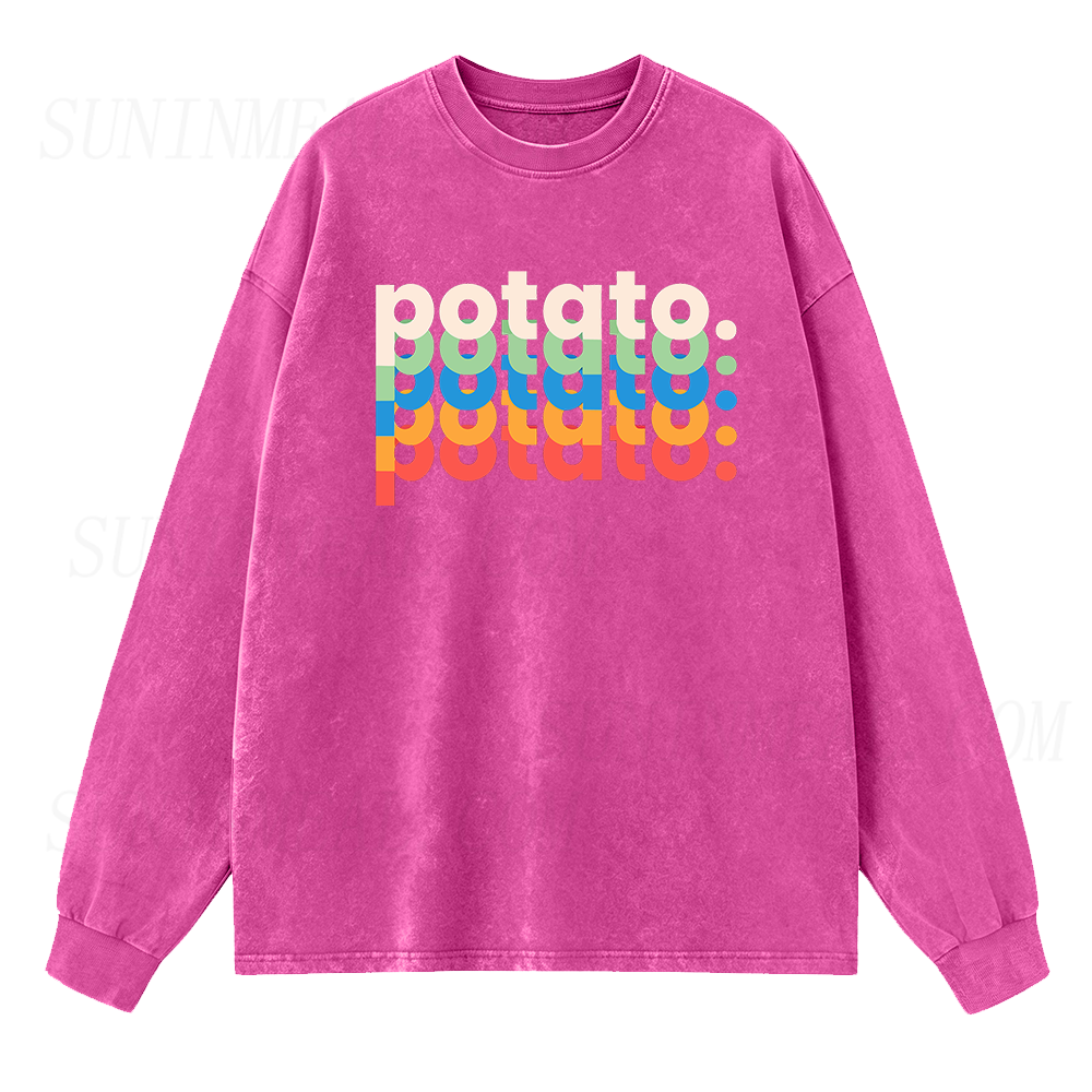 Potato Long Sleeve Unisex Tee