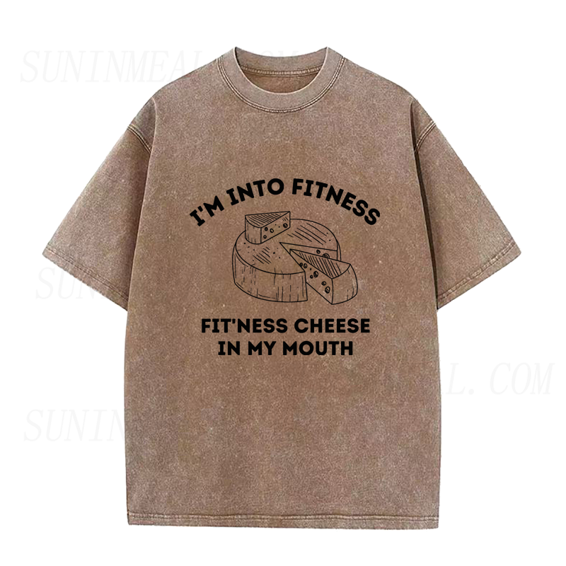 I'm Into Fitness Fitness Cheese in My Mouth Unisex Tee
