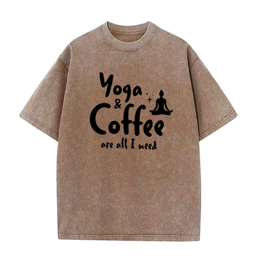 yoga&coffee are all I need Unisex Tee