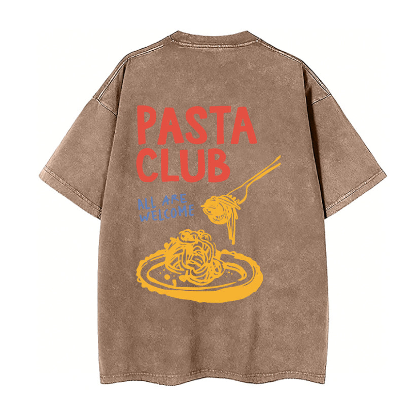 Pasta Club All Are Welcome Unisex Tee