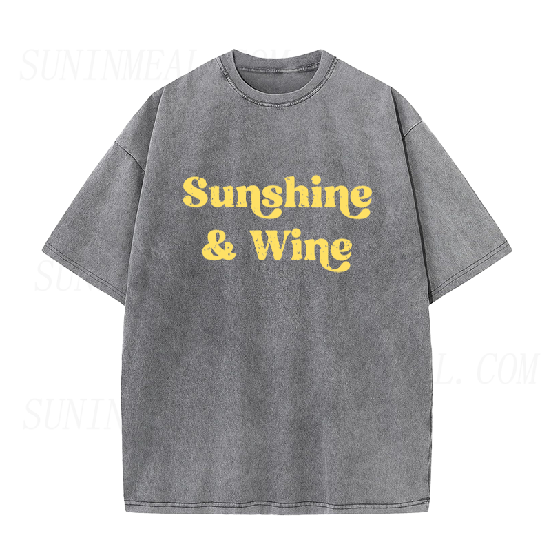 Sunshine & Wine Unisex Tee