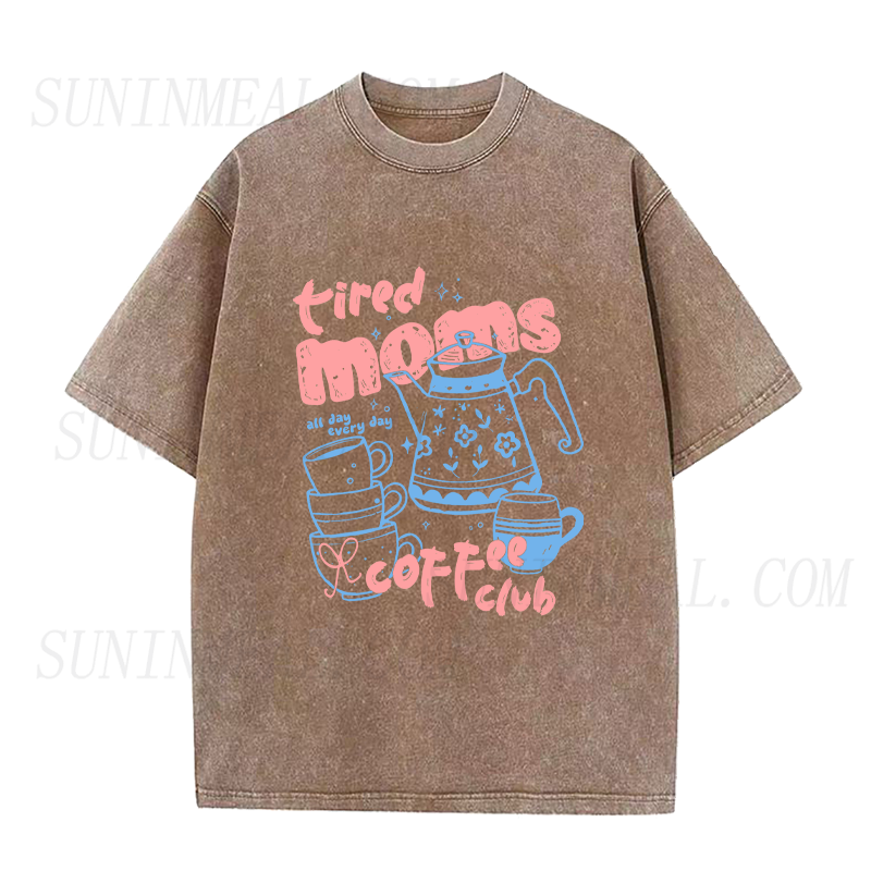 Tired Moms Coffee Club Unisex Tee