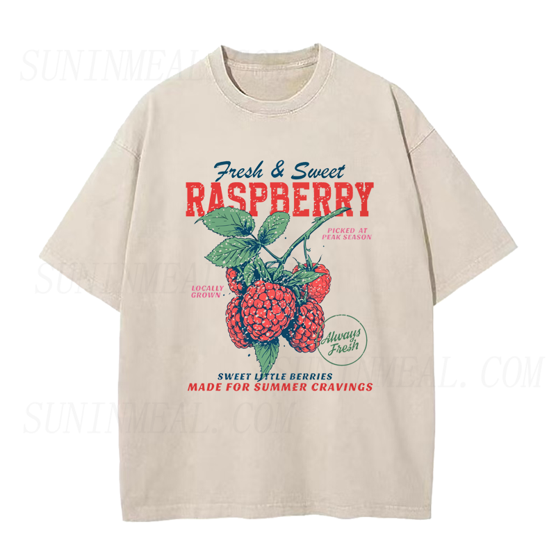 Fresh & Sweet Raspberry Unisex Tee