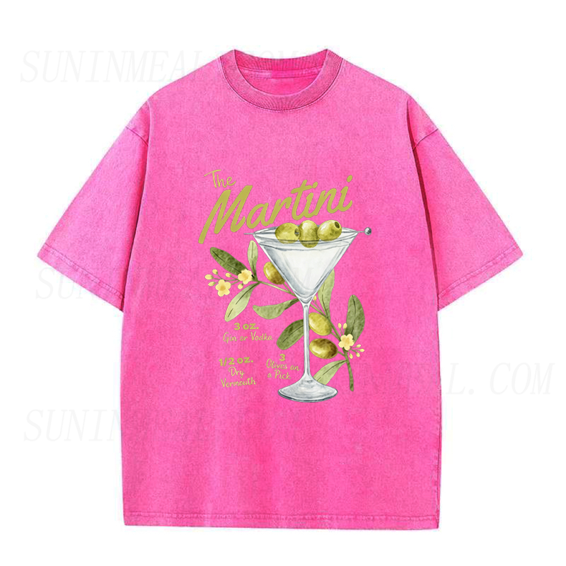 Martini & Olives Recipe Unisex Tee