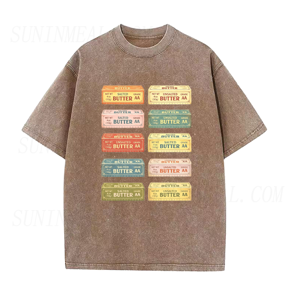 Vintage Butter Sticks Graphic Unisex Tee