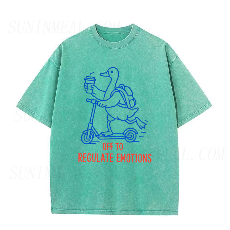 Off To Regulate Emotions Unisex Tee