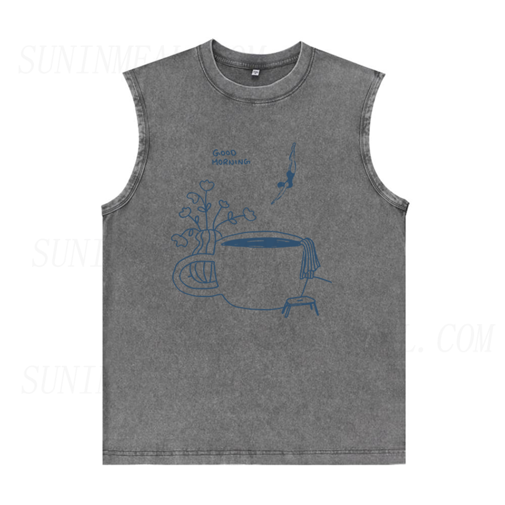 Coffee Diver Unisex Tank Top