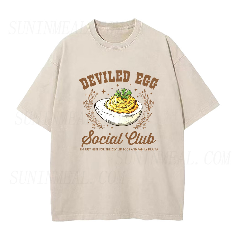 Deviled Egg Social Club Thanksgiving Unisex Tee