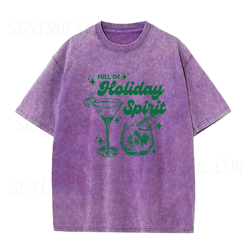 Holiday Spirit Cocktail Unisex Tee