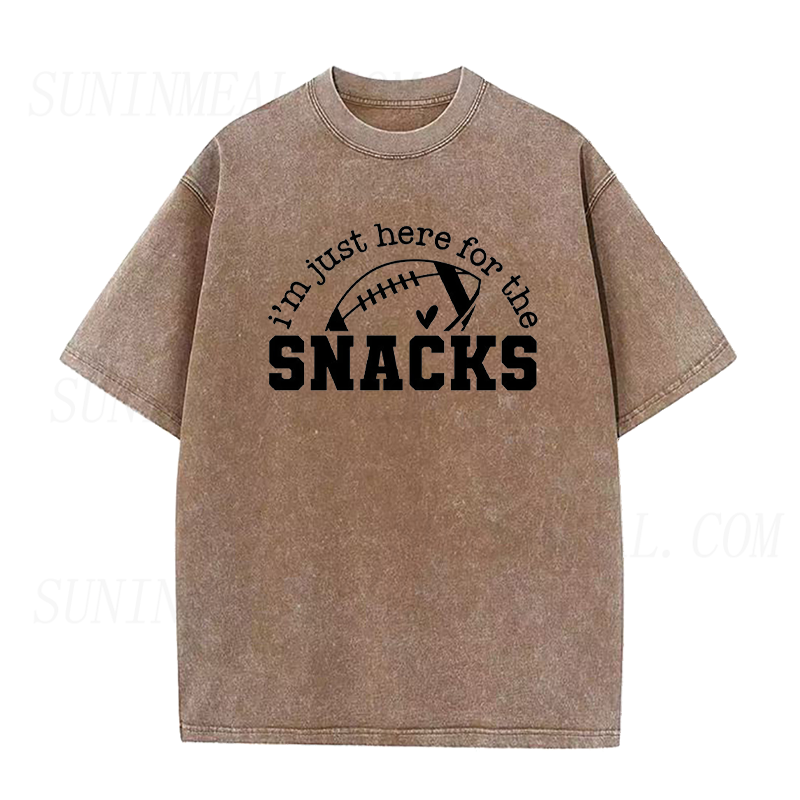 I'm Just Here for The Snacks Unisex Tee