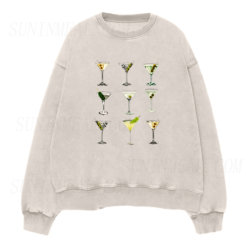 Dirty Martini Unisex Crewneck Sweatshirt