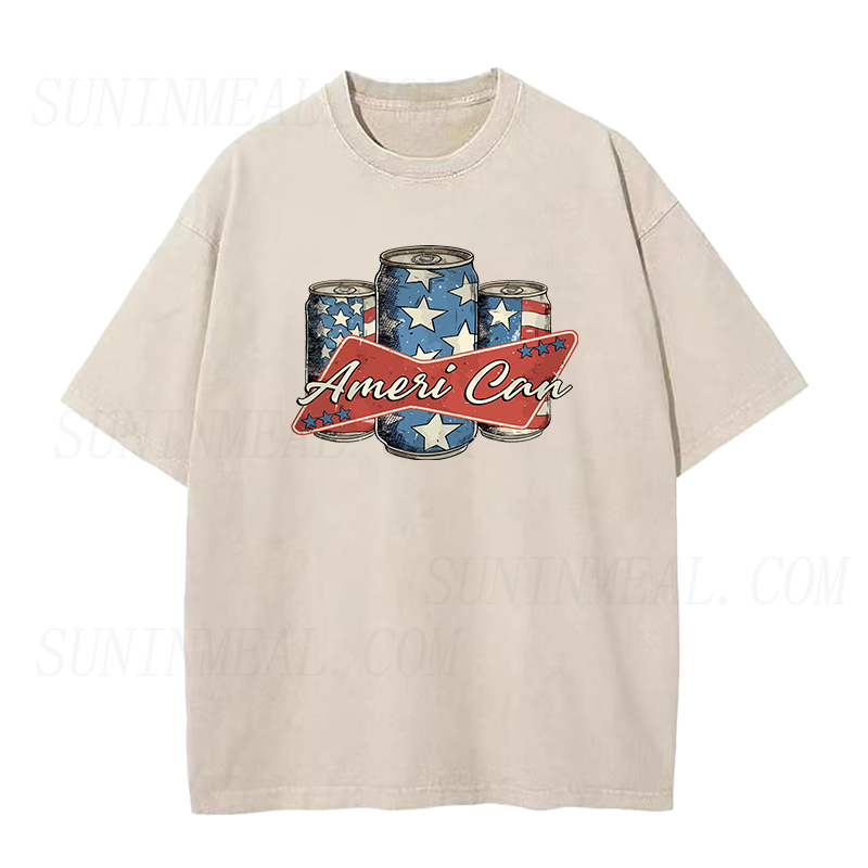 Ameri Can Down Unisex Tee