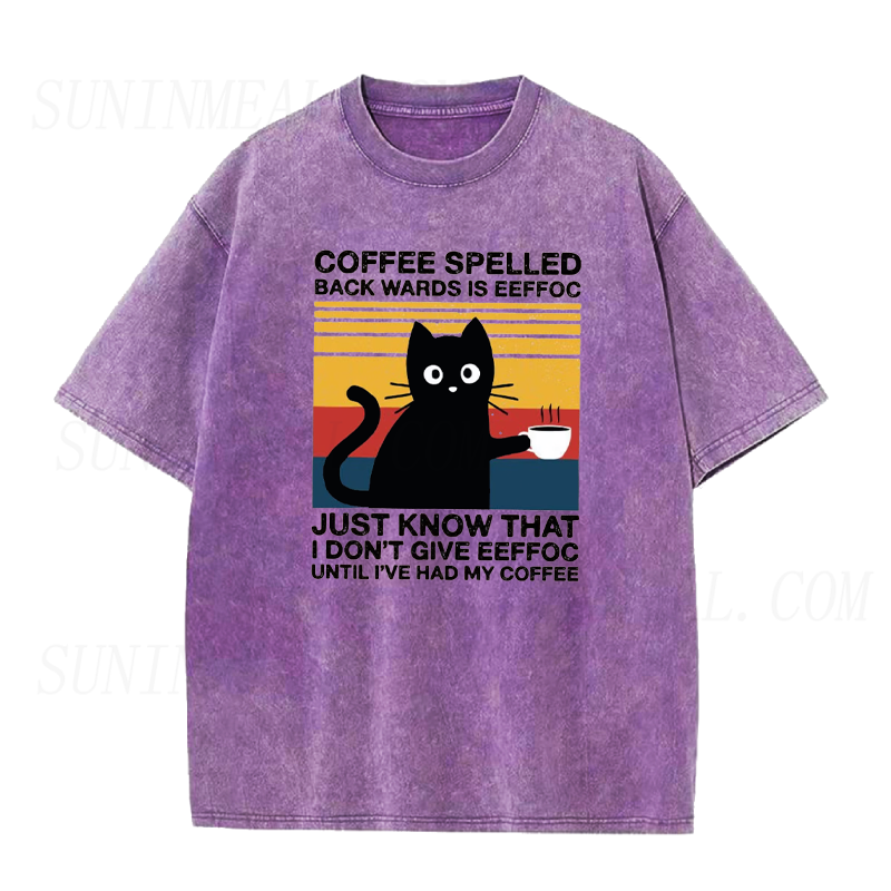 Coffee and Cat Tee