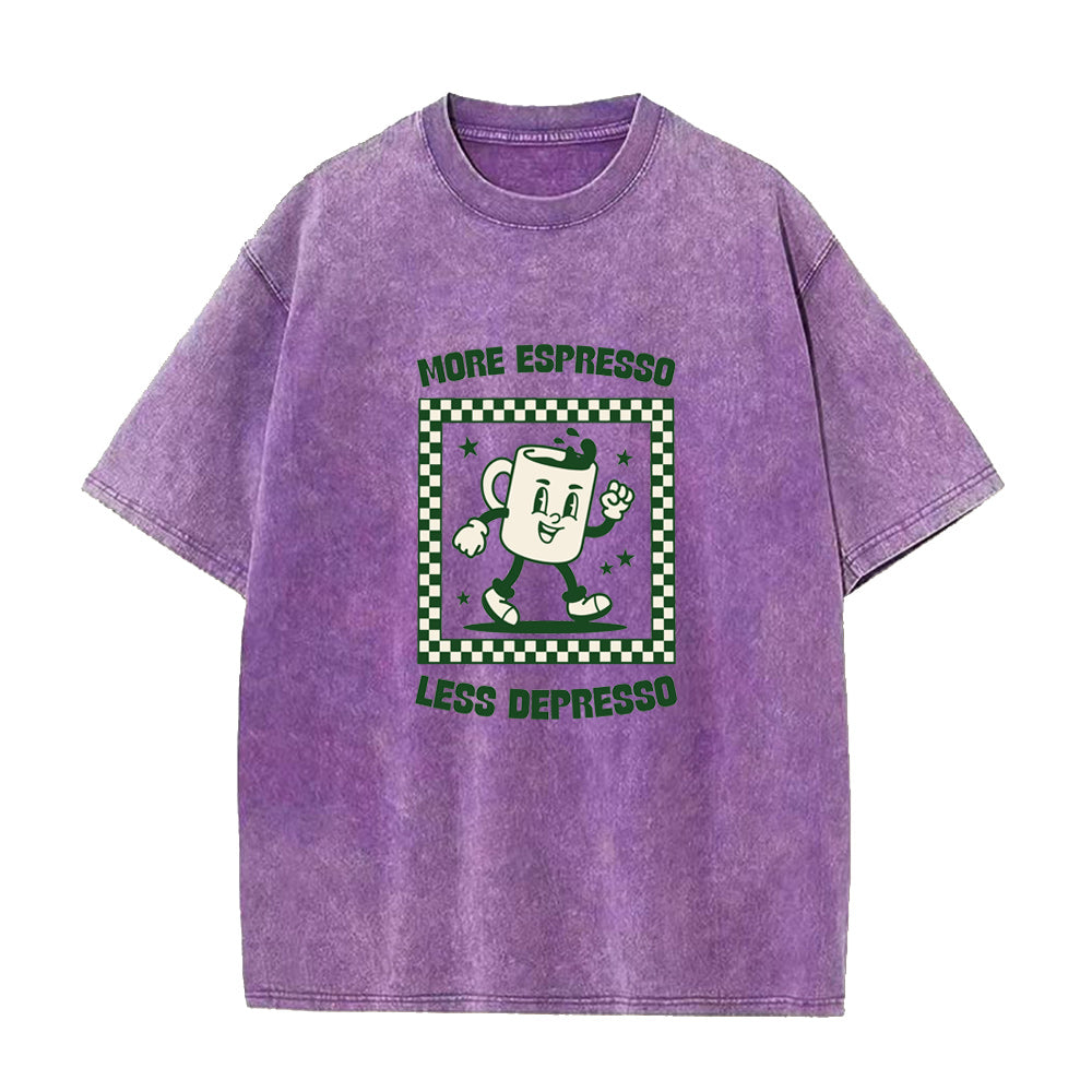 More Espresso Less Depresso unisex Tee