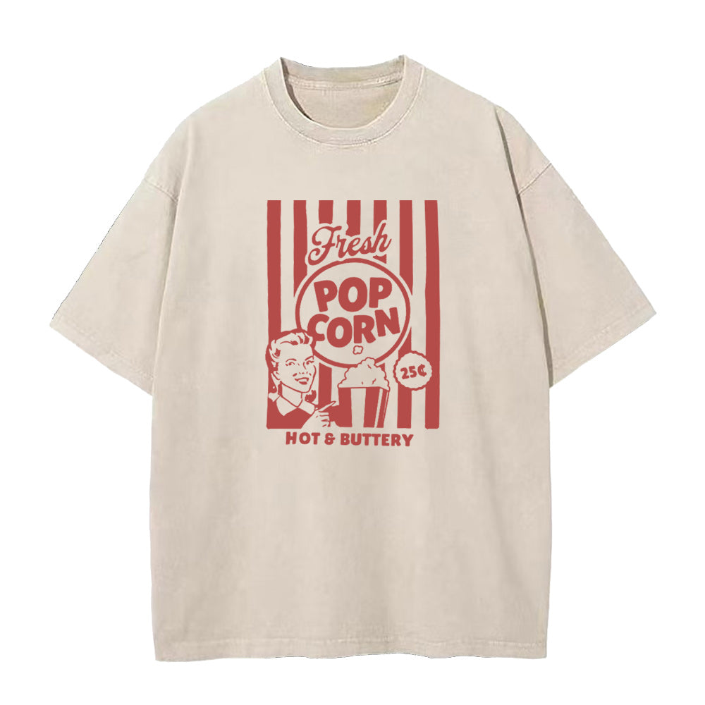 フレッシュポップコーン ユニセックスTシャツ
