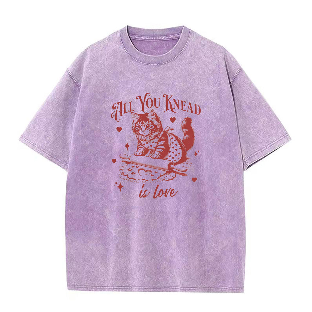 オール・ユー・ニード・イズ・ラブ ユニセックスTシャツ