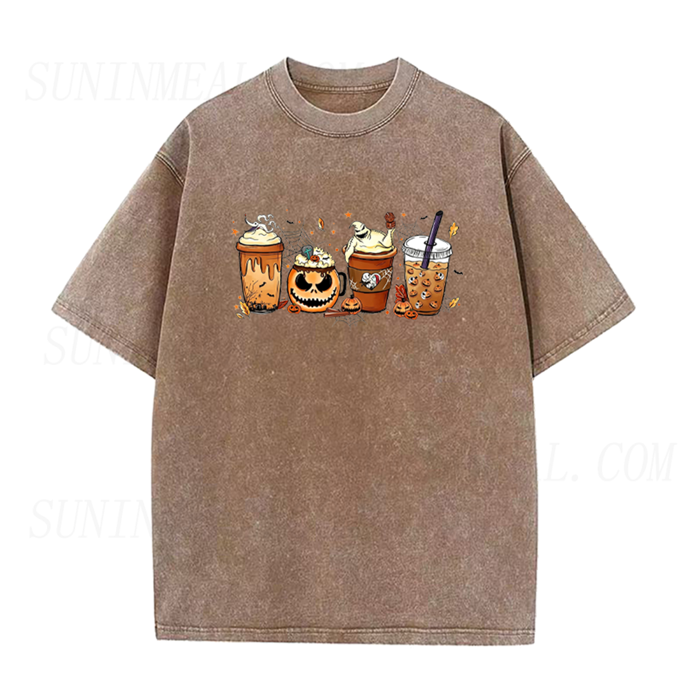 Cute Spooky Coffee Unisex Tee