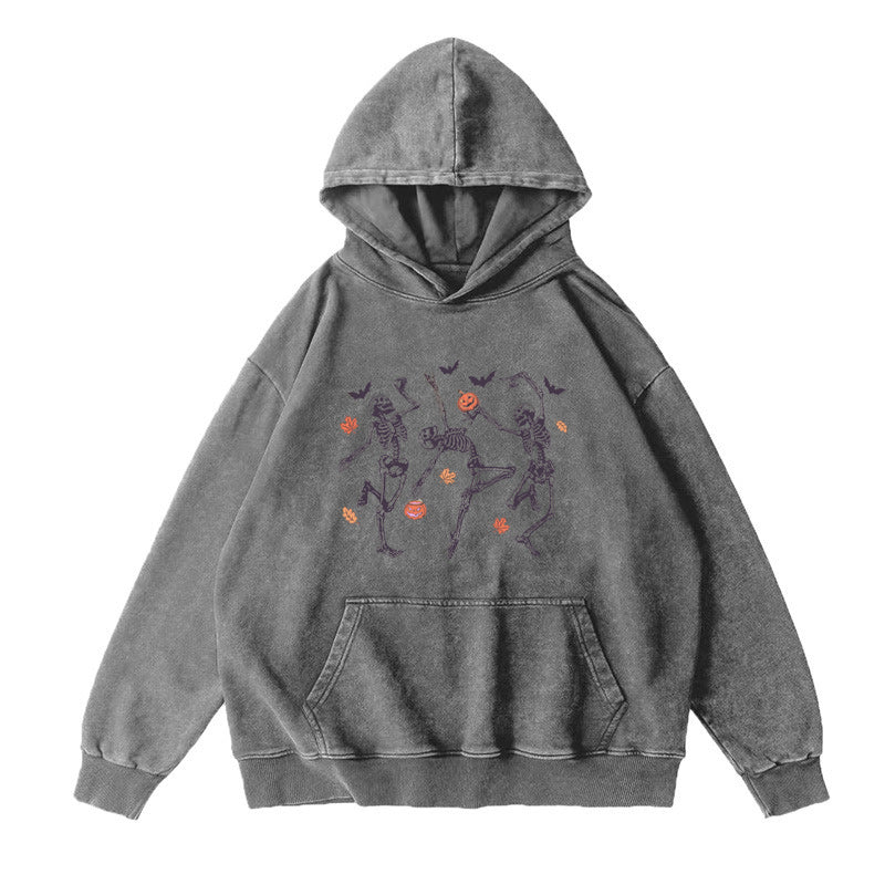Halloween Dancing Skeleton Unisex Hoodie