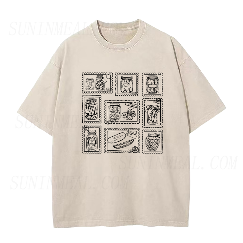 Vintage Pickle Stamp Unisex Tee