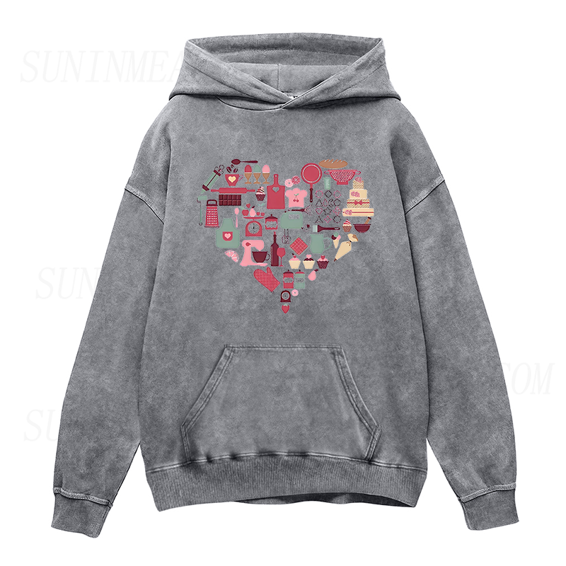 Bakery Heart Unisex Hoodie