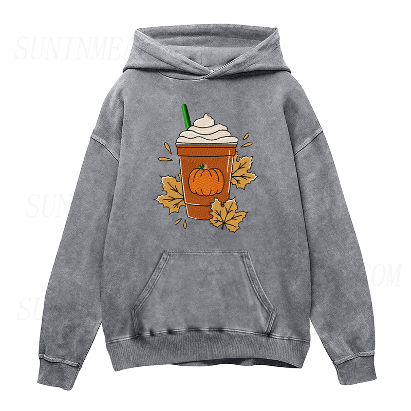 Coffee latte pumpkin Unisex Hoodie