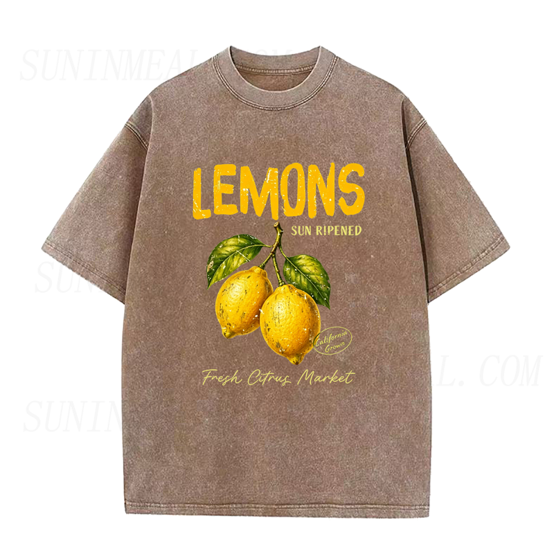 Sun Ripened Lemons Citrus Market Unisex Tee